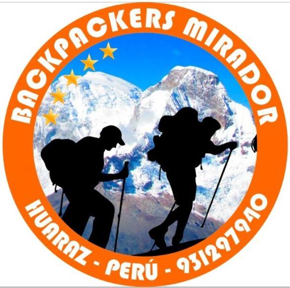 瓦拉斯Backpakers Mirador公寓 外观 照片